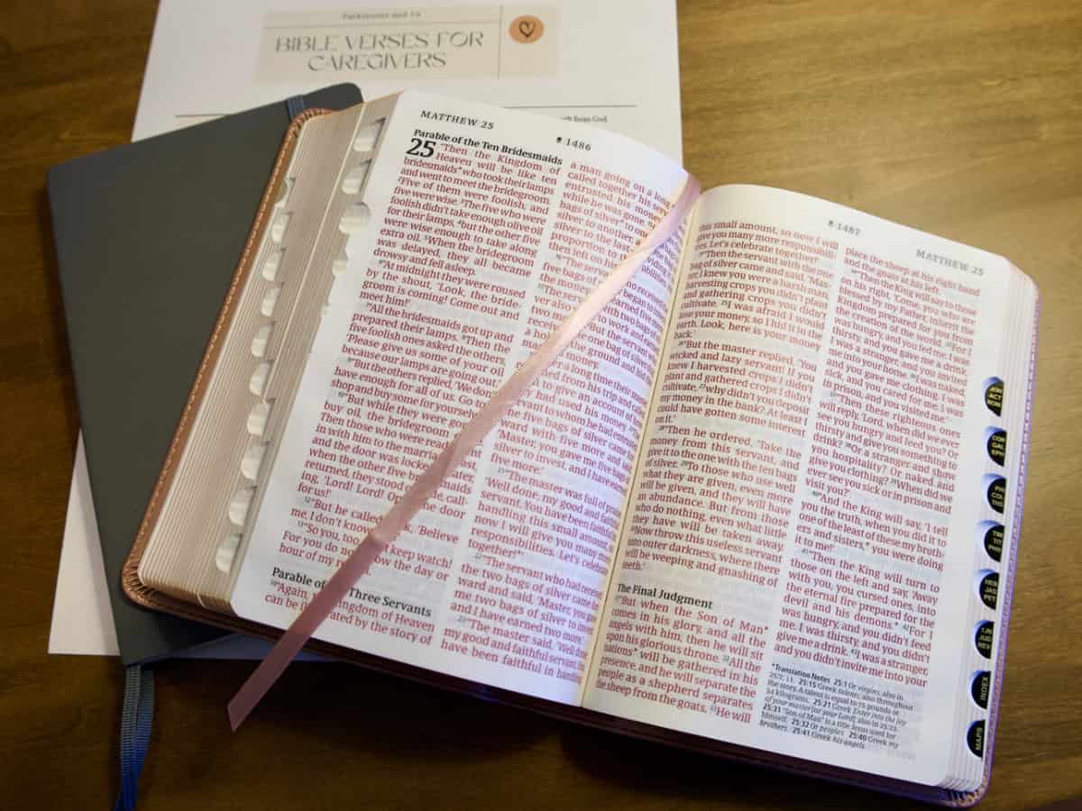 Bible Verses For Caregivers – Encouraging Scriptures