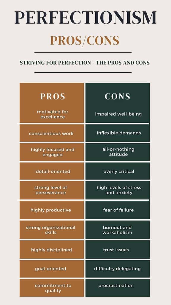 perfectionism-pros-cons-list