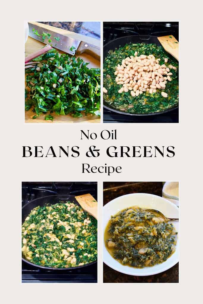 no-oil-beans-greens-recipe