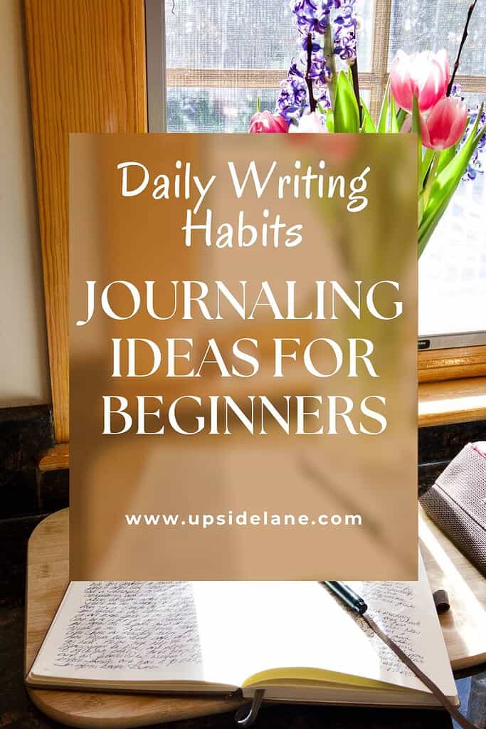 journaling-ideas-for-beginners-open-journal-vase-flowers