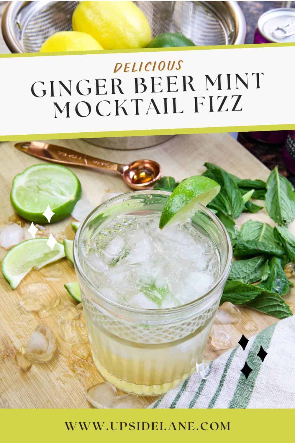 delicious-ginger-beer-mint-mocktail-fizz