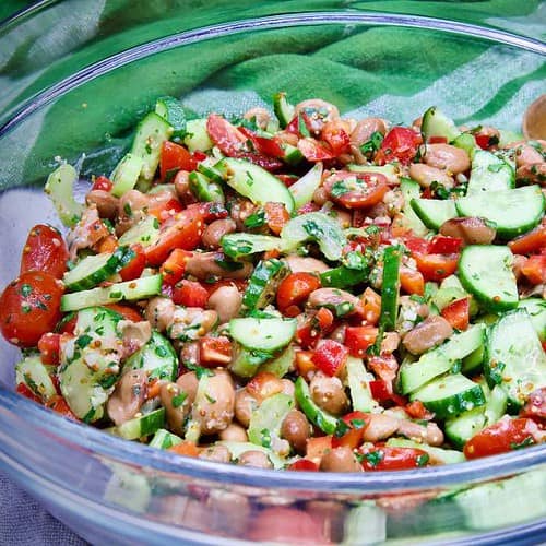 pinto-bean-salad-large-glass-bowl