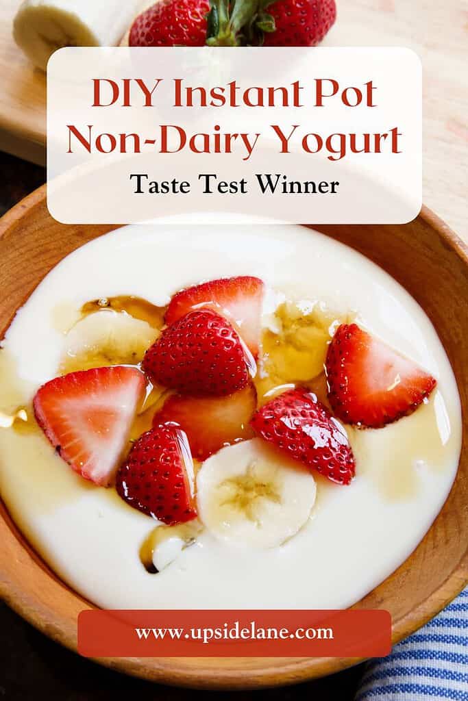 instant pot non-dairy yogurt