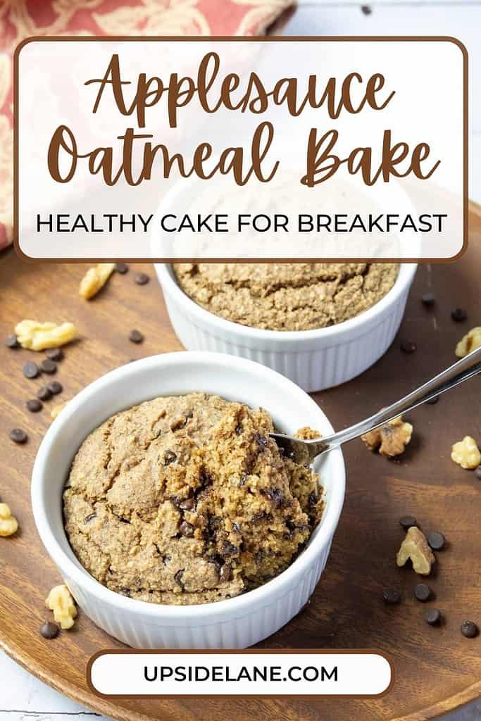 applesauce oatmeal bake health cake for breakfast