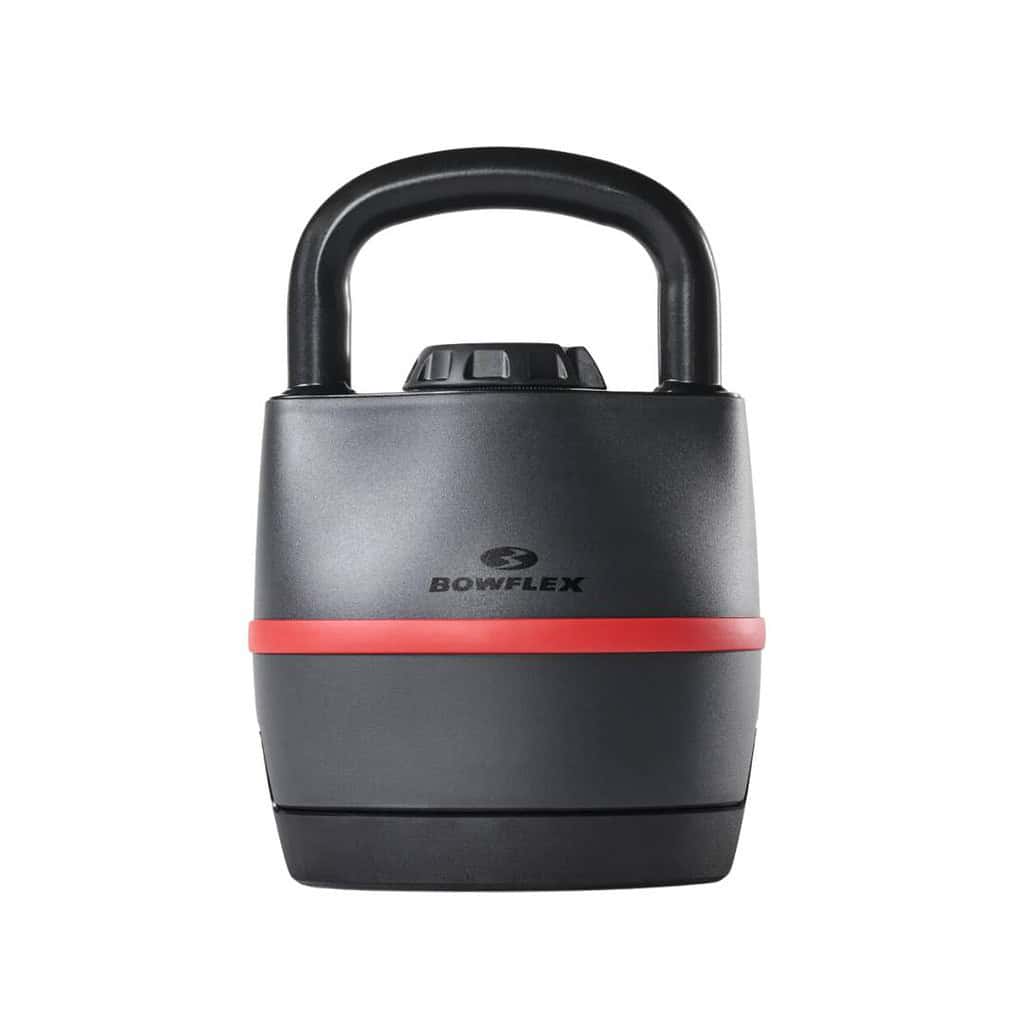 black and red kettlebell