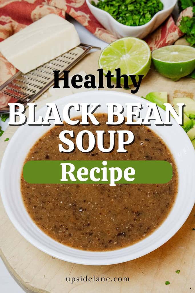 healthy black bean soup recipe