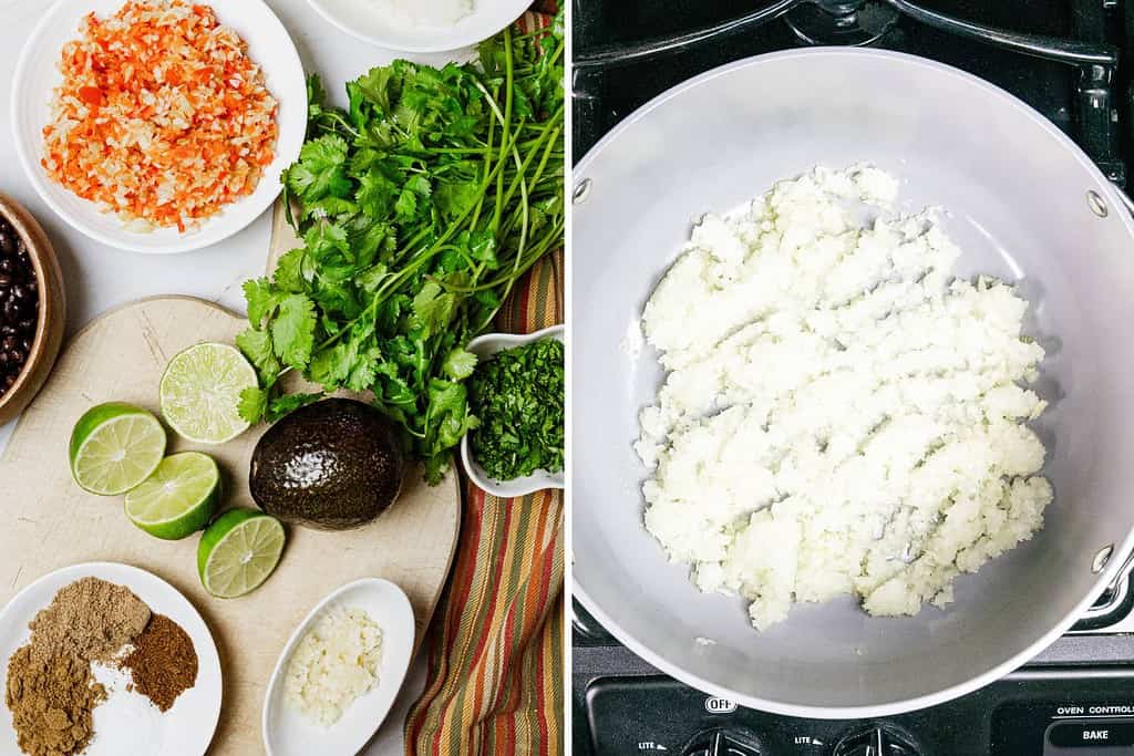 steps to make black bean soup diced onions and veggies