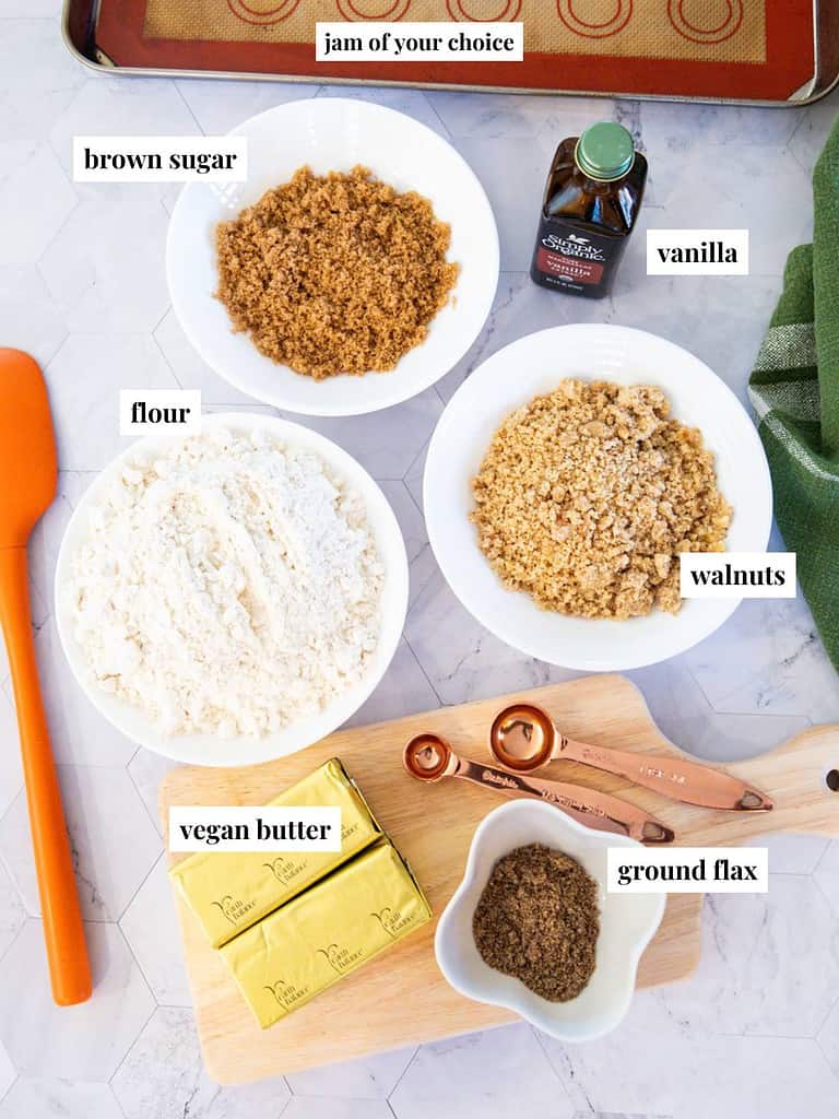 thumbprint cookie ingredients