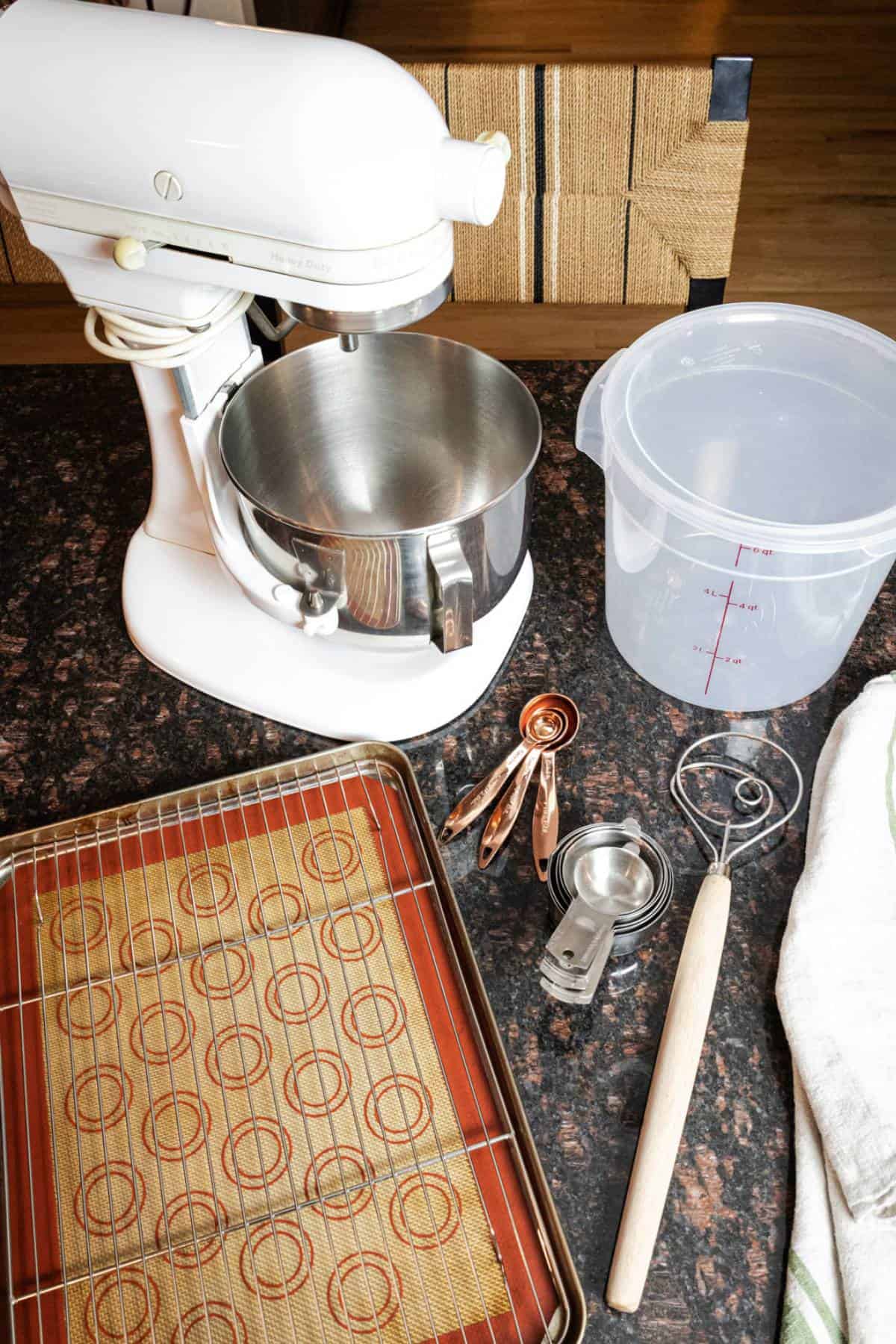 kitchen-equipment-for-sourdough-pretzels