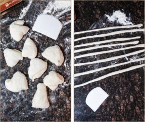 sourdough-pretzel-instruction-steps-dough-cut-into-eight-balls-rolled-into-ropes