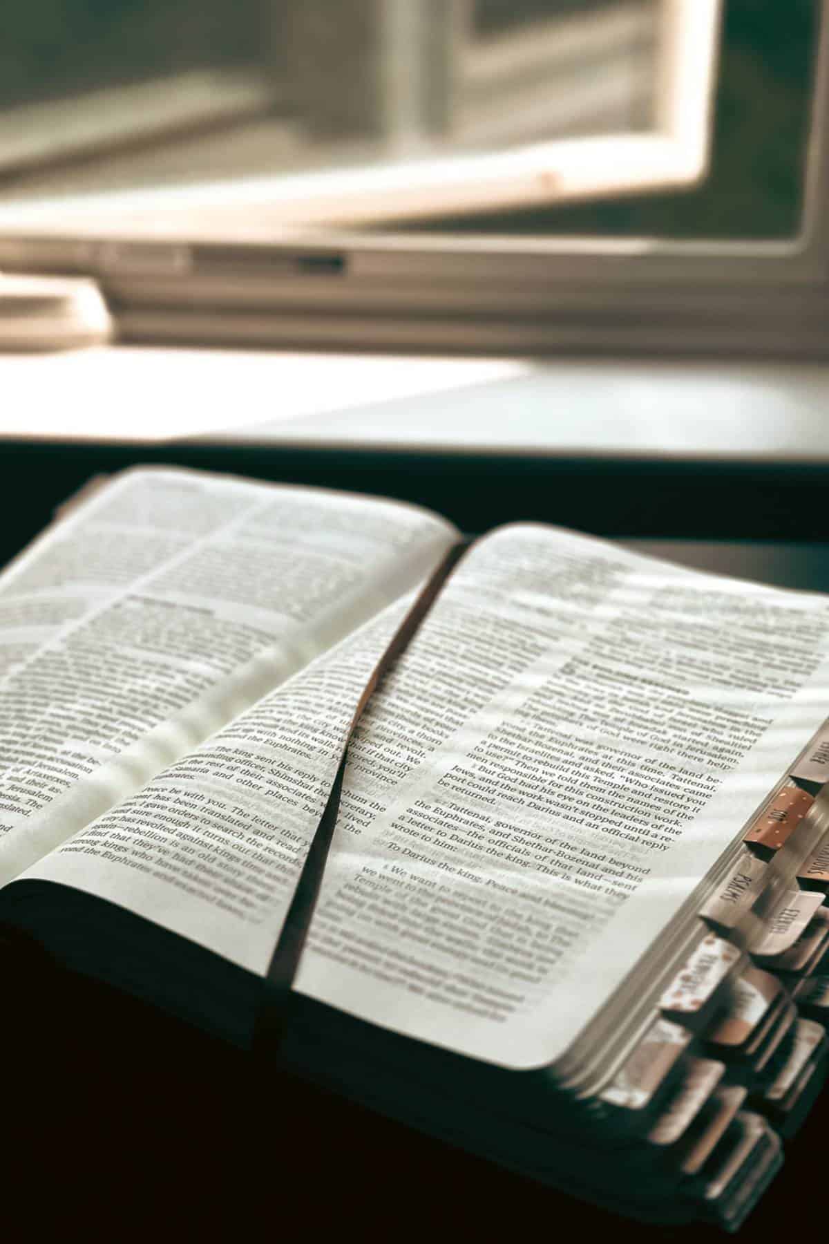 morning-routine-with-open-bible-near-window