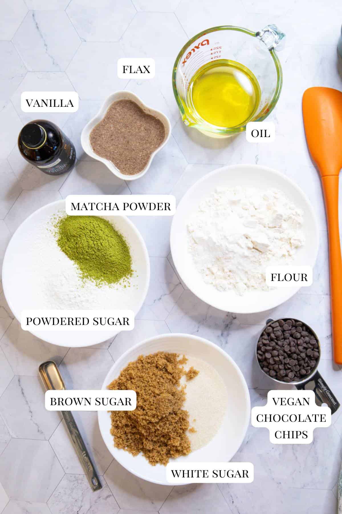 ingredients-for-matcha-brownies