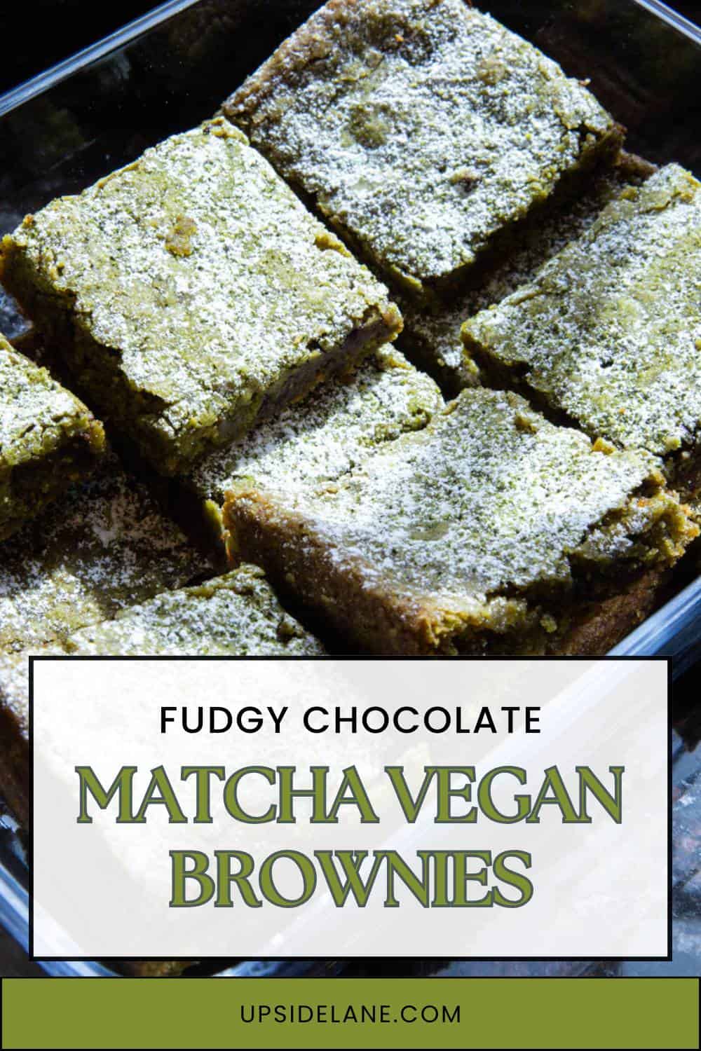 fudgy-chocolate-matcha-vegan-brownies