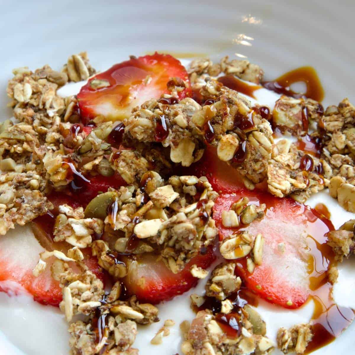 Healthy Oil Free Granola Recipe: Oven or Dehydrator Method